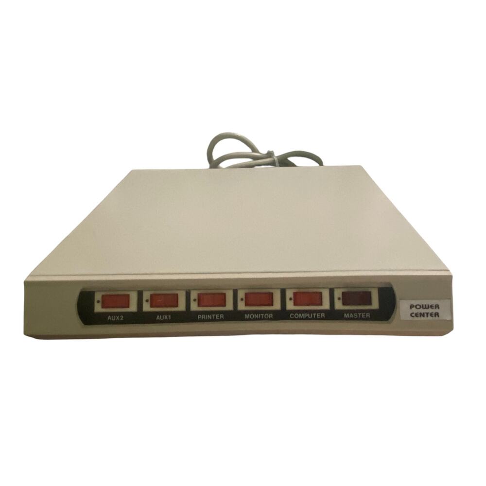 Power Tap Control Center E89769 Model SS N 3M Transient Voltage Surge Suppressor